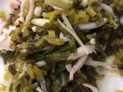 鱿鱼雪里蕻-红灯笼龙凤饭店(宁波老字号店)