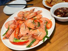 白灼深海红虾-醉壹号海鲜大排档•三十年老字号(厦门美食地标店)