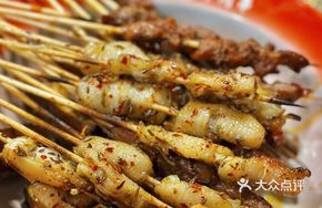Grilled Chicken Tendon Skewers