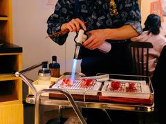 生牛肉火炙寿司-舞漁日料美人胶原锅(陆家嘴中心店)