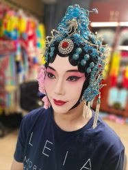 -胭脂猫京剧摄影