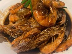 油爆基围虾-老头儿油爆虾·知味杭州(爱琴海购物中心)