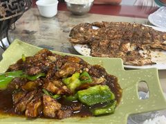 -北京龙庆四季香农家饭庄·灶台鱼·碳烤虹鳟鱼(龙庆峡店)