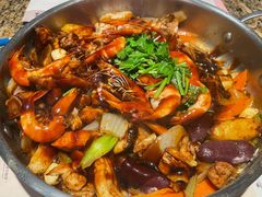 麻辣汁超辣牛蛙锅-黄记煌·三汁焖锅(万达广场店)