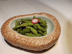 香糟毛豆结-卯时·龙光雅宴·精致锡帮菜(惠山古镇店)