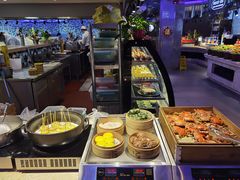自助取餐区-乔哥铭洋海鲜自助(皇城恒隆广场店)
