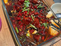 麻辣素烤鱼-朵朵开素食餐厅(后宰门街店)