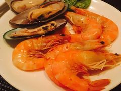 大虾-北京港澳中心瑞士酒店·瑞士咖啡厅·自助餐