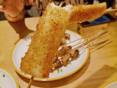 -龚海宝· 烧烤· 羊肉原切挂糊更好吃(庄市店)