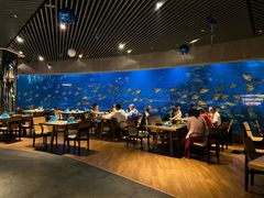 大堂-海棠湾洲际-涛·海底餐厅·美人鱼·自助餐·海底隧道