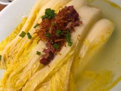 风味干贝蒸娃娃菜-杭百味·大众精选杭帮菜(西湖音乐喷泉店)