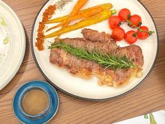 澳洲安格斯谷饲140西冷牛排-花十悦·鲜花咖啡餐厅(振业城一期店)