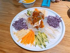 五彩大拉皮-金豆角砂锅焖面(安贞店)