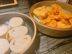 农家炸腐皮-骨之味·筒骨汤火锅(江头店)