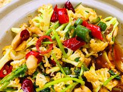 干锅有机菜花-青岛蓝海大饭店·渔歌舫(李沧店)