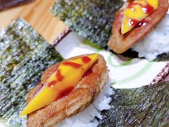 鹅肝芒果寿司-鳗道乐日本料理