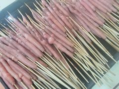 烤海肠-老谢烧烤野馄饨(云霄路店)