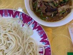 八音野蘑菇羊肉拌面-新疆巴州金丝特餐厅(大钟寺店)