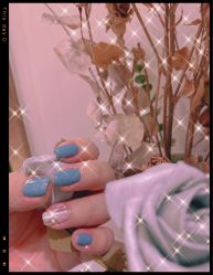-手牵手美甲