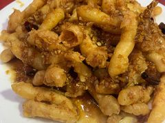 炸鱿鱼条-天伦海鲜·老味道·青岛菜(栈桥天主教堂店)