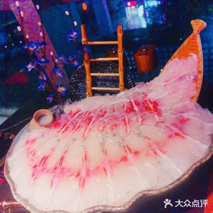 没有骨头的鱼肉火锅