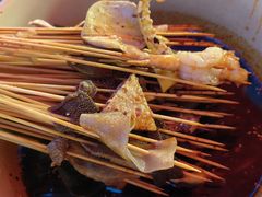 -拈签一笑黄牛肉辣卤串串