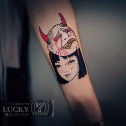 -幸运7纹身刺青Lucky7tattoo