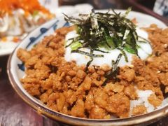 碎鸡肉饭配温泉蛋-芥岛(河北大街店)