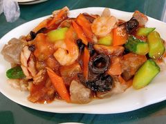 三鲜焖子-李连贵酒家熏肉大饼(昆明街店)