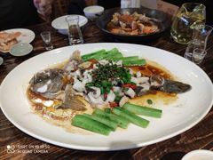 青花椒蒸笋壳鱼-猪肉婆私房菜(容桂总店)