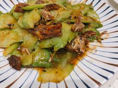 豆豉鲮鱼炒凉瓜-新宝餐厅(流塘店)