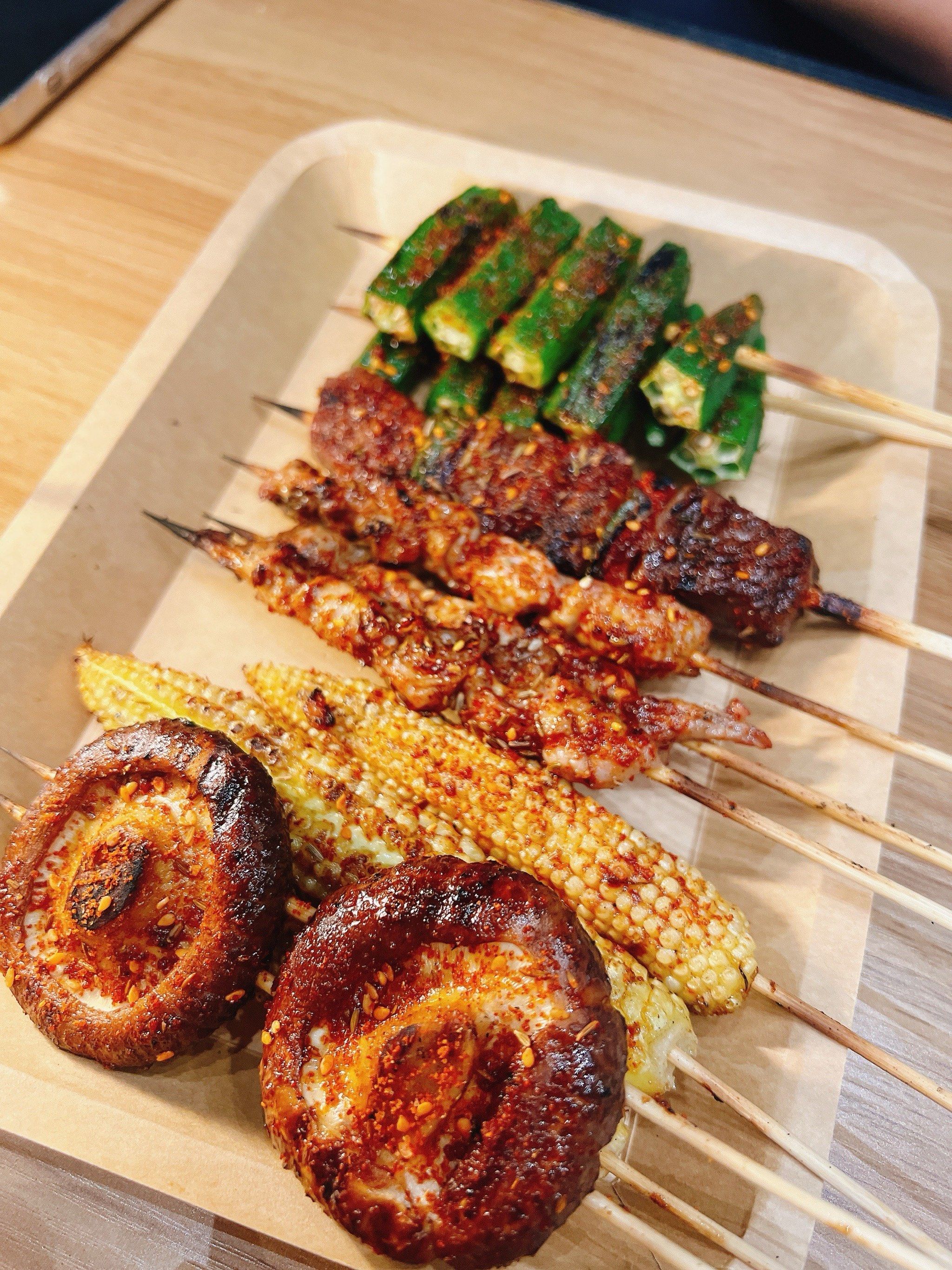 多汁烤串蔬菜match