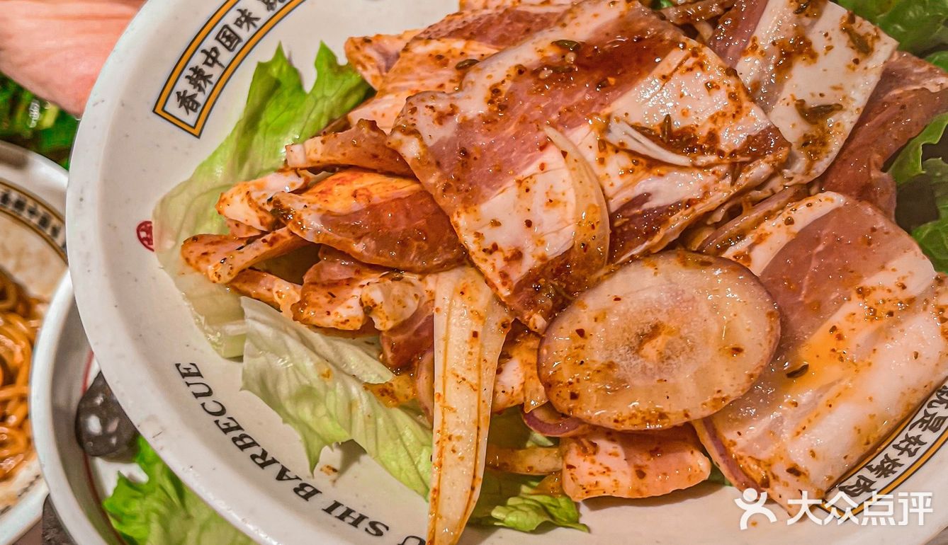 长沙烤肉性价比之王杭州二店 糯米肠好吃哭