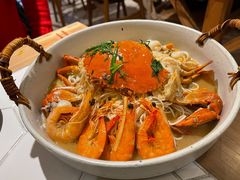 膏蟹拌面-十面欢腾·海鲜面·台式Bistro(长乐路店)