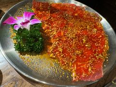 -明洞阿姨·韩式酱蟹烤肉·创意料理(三元桥店)