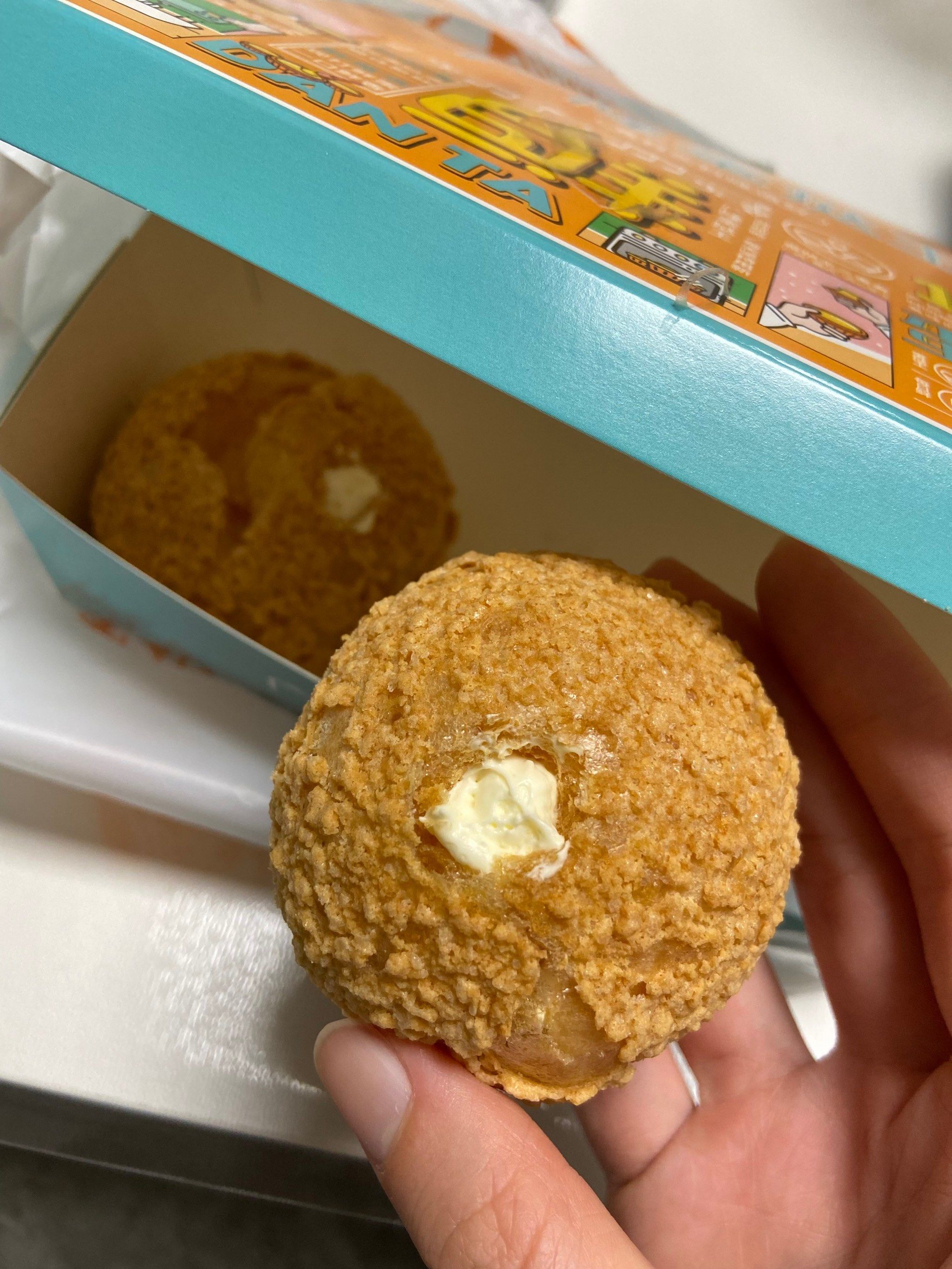 这么大的泡芙,谁懂啊!