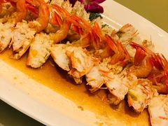 蒜蓉开边虾-沙龙酒家