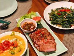 炭烧猪颈肉-mango tree芒果树泰国餐厅(青岛万象城店)