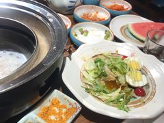 -明洞阿姨·韩式酱蟹烤肉·创意料理(三元桥店)