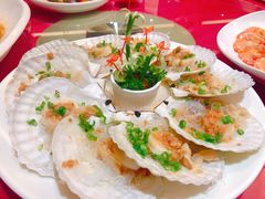 蒜泥粉丝蒸元贝-深圳东方银座酒店·粤秀轩中餐厅