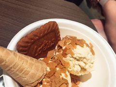 焦糖饼干冰淇淋-cab意式gelato冰淇淋