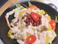 黄桃黄桃沙拉-猪啊牛呀羊啊铜盘烤肉(正大广场店)