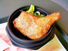 芝麻满满脆皮大鸡腿饭-肯德基(蓝谷地DT店)