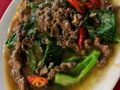 牛肉芥兰-车头老二大排档