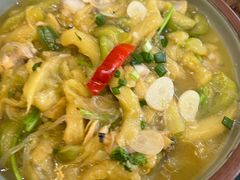 蚬肉炖茄子-君霖海鲜私房菜(春柳店)