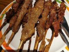 炸羊肉串-比格比萨自助(花园路店)