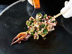 -街角等你.大连海鲜烧烤.经典铁板海鲜串(西安路店)