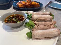 薄荷牛舌卷-半山腰·云南菜(侨福芳草地店)