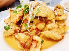 传统锅包肉-黄家饺子东北特色菜馆(湖滨商业街店)