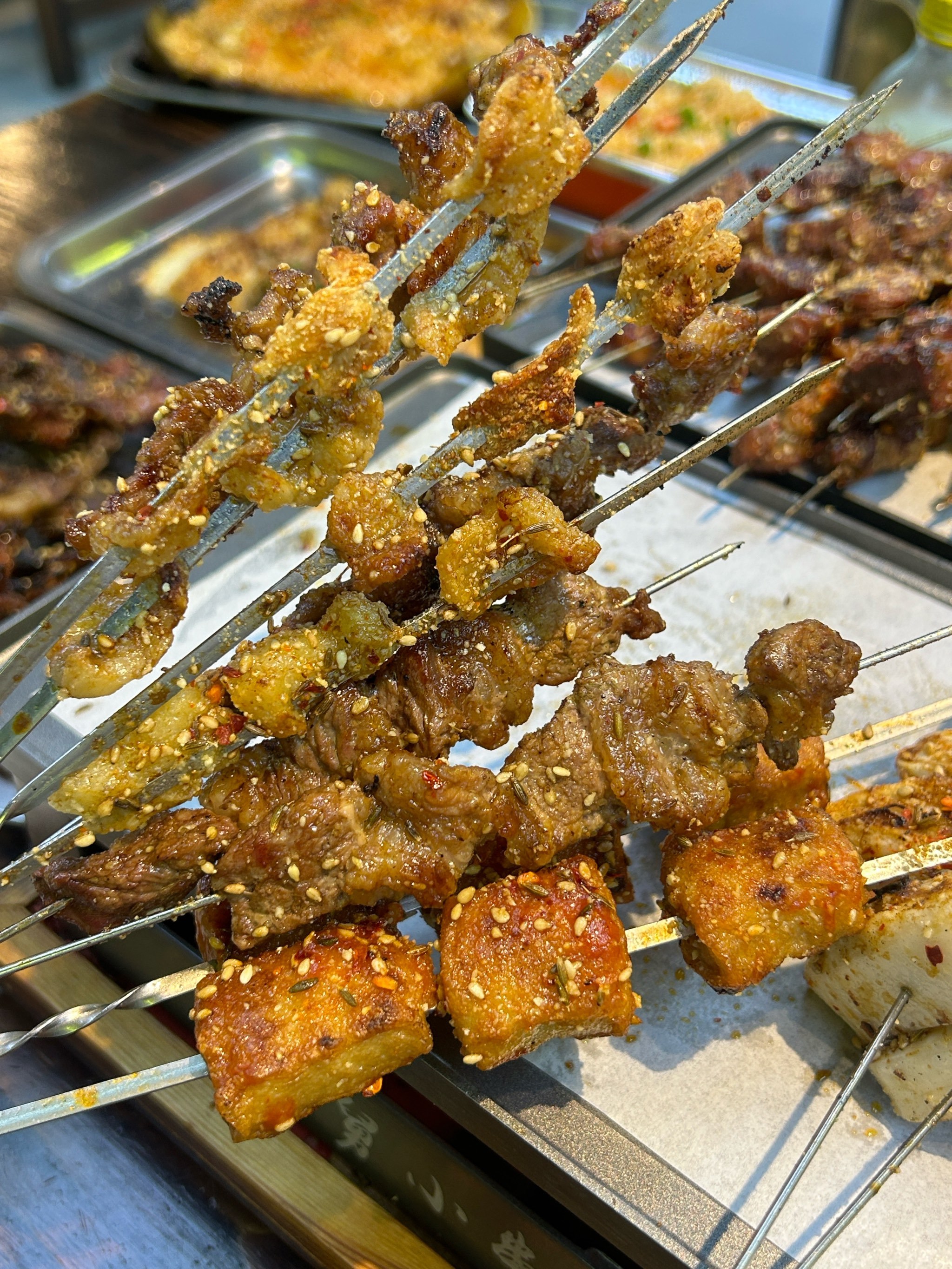 没想到在宁波体会到了东北烧烤的快乐!